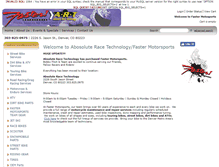 Tablet Screenshot of fastermotorsports.net
